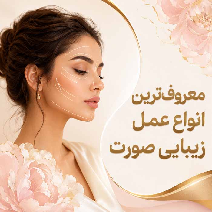 انواع جراحی زیبایی صورت و بدن؛ معرفی ۳۲ عمل رایج؛ کاربردها، عوارض و مراقبتهای دوره نقاهت 3 معروفترین انواع عمل زیبایی صورت