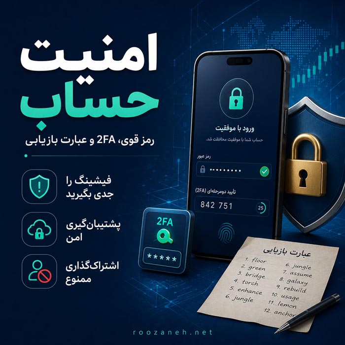 امنیت حساب