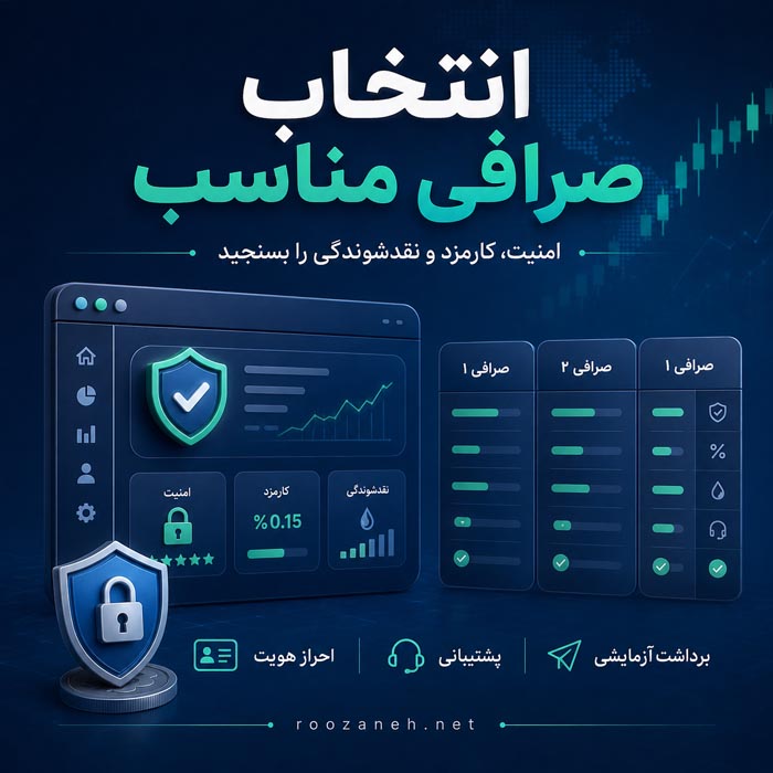 انتخاب صرافی مناسب