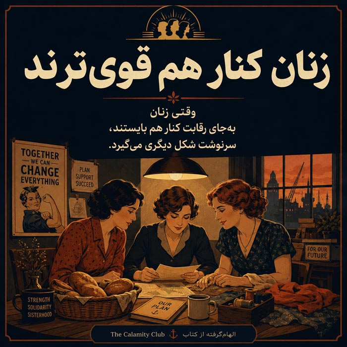 کتاب The Calamity Club اثر کاترین استاکت؛ معرفی، نقد و جملات زیبا 10 تصویر مرتبط با نسخه صوتی و معرفی The Calamity Club