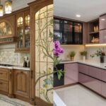 مدل دیوارکوب چوبی هندسی و چندتکه؛ نمونه 14
