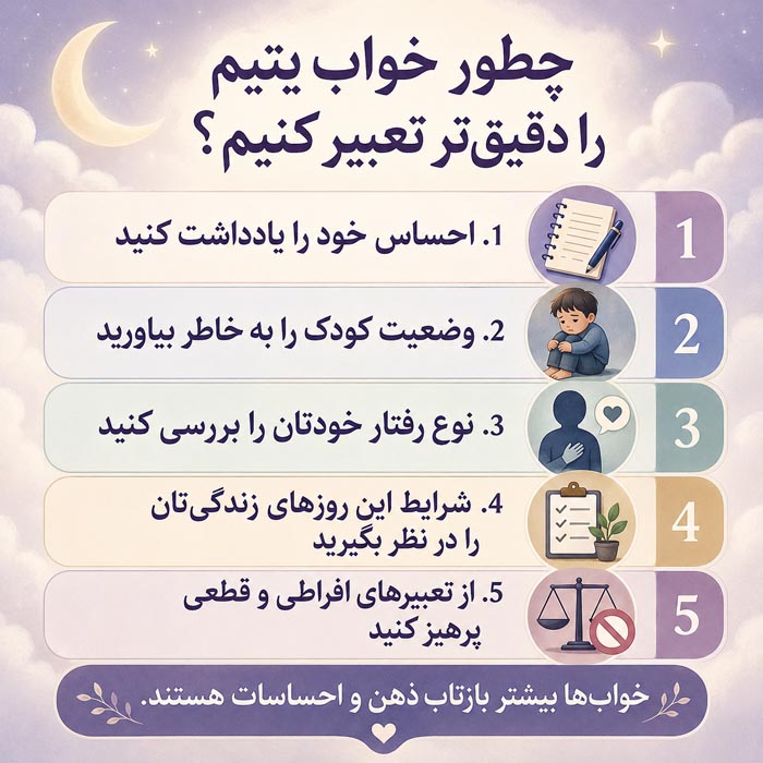 تعبیر خواب یتیم؛ معنی دیدن کودک یتیم، کمک، سرپرستی و یتیم شدن 2 دیدن کودک یتیم در خواب و بررسی معنی آن