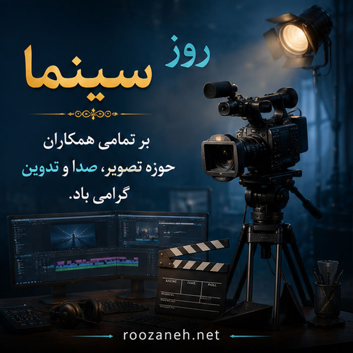 عکس نوشته و متن تبریک روز ملی سینما | ۲۱ شهریور، روز هنر هفتم 9 عکس تبریک روز سینما برای استوری