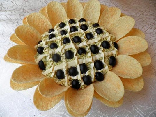تزیین سالاد الویه؛ 100 ایده برای تولد، مدرسه و مهمانی 28 تزیین فانتزی سالاد الویه برای جشن تولد کودکان؛ مدل 29