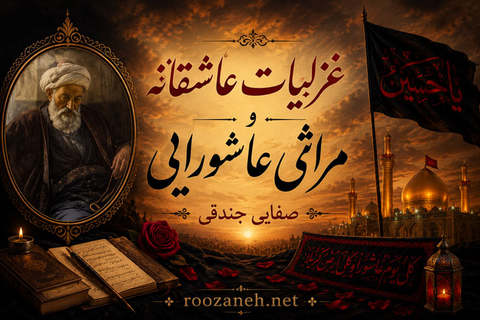 غزلیات عاشقانه و مراثی عاشورایی صفایی جندقی | اشعار عاشقانه و ناب شاعر دوره قاجار 1 غزلیات عاشقانه و مراثی عاشورایی صفایی جندقی | اشعار عاشقانه و ناب شاعر دوره قاجار