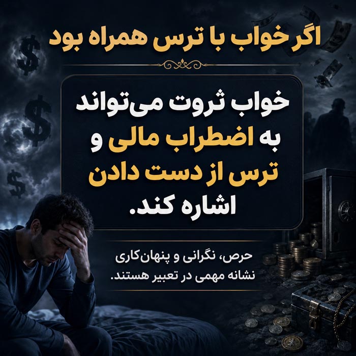 تعبیر خواب ثروت؛ معنی ثروتمند شدن و پولدار شدن در خواب 6 خواب پول