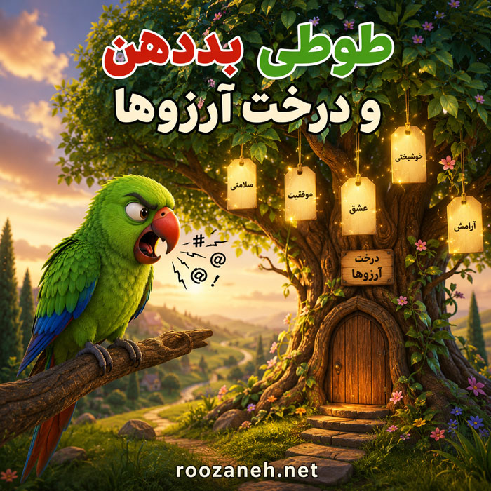«طوطی بددهن و درخت آرزوها»