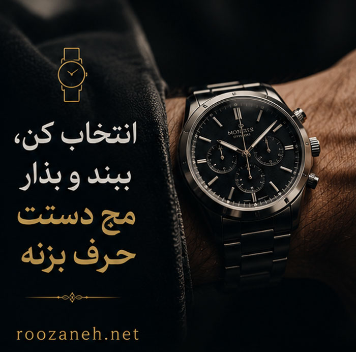 بیو برای پیج ساعت فروشی | متن های کوتاه و حرفه ای برای جذب مشتری 5 بیو ساعت فروشی