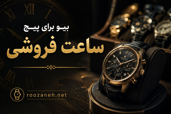 بیو برای پیج ساعت فروشی | متن های کوتاه و حرفه ای برای جذب مشتری 1 بیو برای پیج ساعت فروشی | متن های کوتاه و حرفه ای برای جذب مشتری