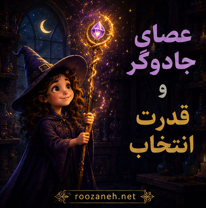 قصه های فانتزی جادوگر / داستانهای جادویی و تخیلی برای کودکان 5 «عصای جادوگر و قدرت انتخاب»