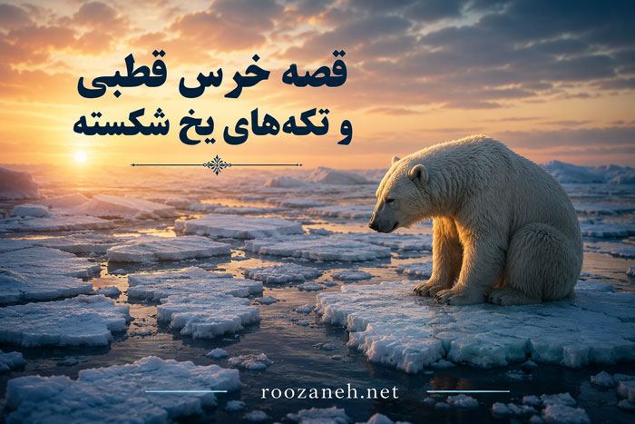 قصه برای کودکان زود قهر کن | داستانهای آموزنده برای مدیریت ناراحتی و تقویت ارتباطات 4 خرس قطبی و تکههای یخ شکسته