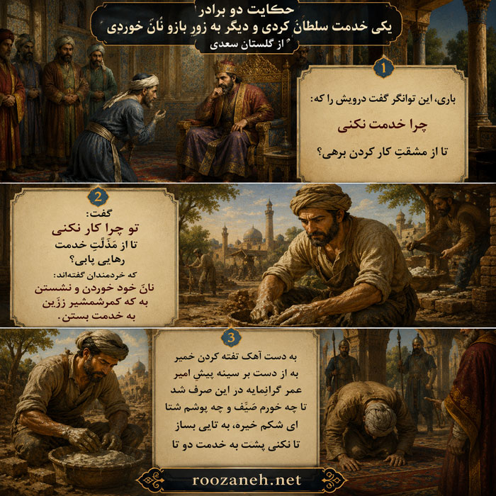 تفسیر و نثر ساده این حکایت