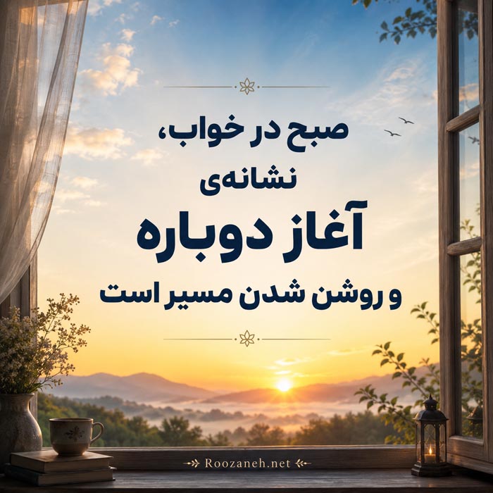 تعبیر خواب قبل از اذان صبح