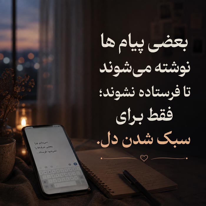 متن برای کسی که دلتنگش هستی ولی نباید بهش پیام بدی؛ ۲۰۰ جمله احساسی و سنگین 10 متن امیدبخش برای رها کردن دلتنگی و ادامه دادن