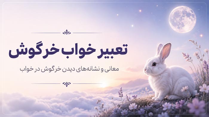 تعبیر خواب خرگوش چیست؟ معنی خرگوش سفید، سیاه، بچه خرگوش و ۴۰ حالت دیگر 1 تعبیر خواب خرگوش چیست؟ معنی خرگوش سفید، سیاه، بچه خرگوش و ۴۰ حالت دیگر