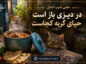 معنی ضرب المثل در دیزی باز است حیای گربه کجاست