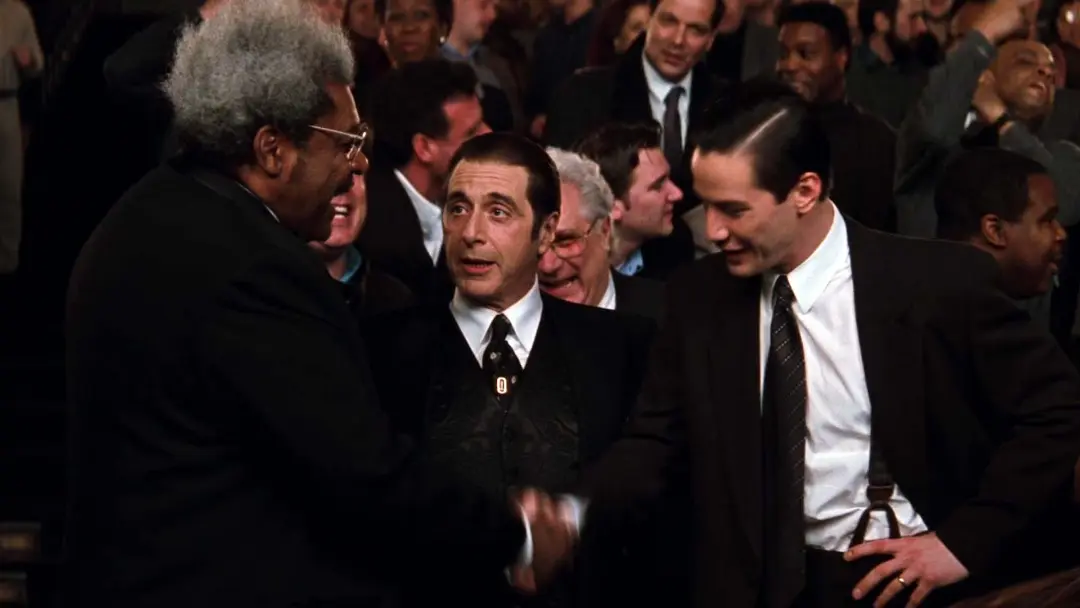 آل پاچینو در فیلم وکیل مدافع شیطان The Devil's Advocate