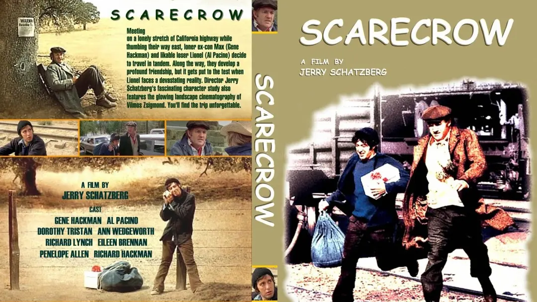 آل پاچینو و جین هکمن در فیلم مترسک Scarecrow