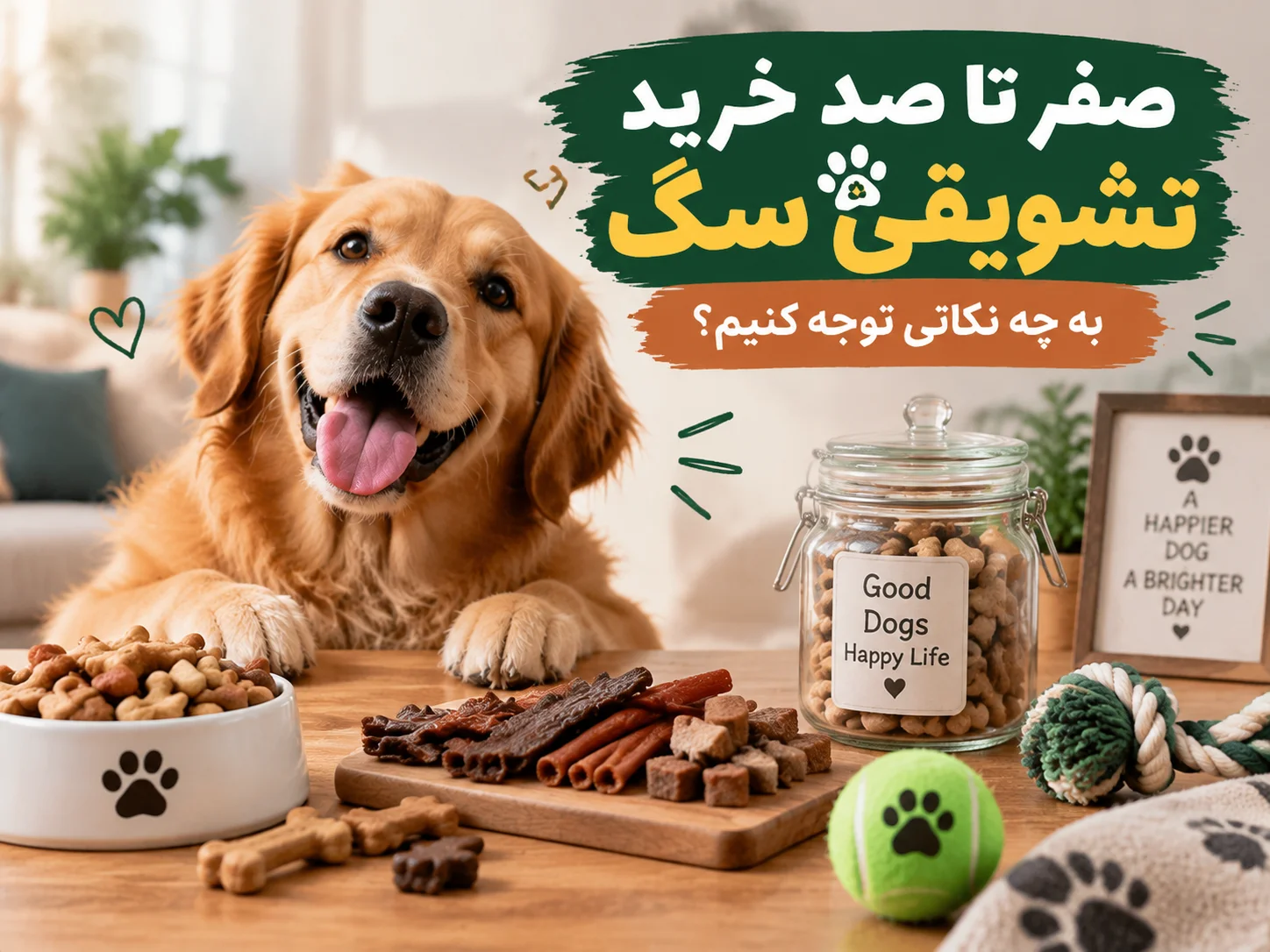 صفر تا صد خرید تشویقی سگ، به چه نکاتی توجه کنیم؟ 1 صفر تا صد خرید تشویقی سگ، به چه نکاتی توجه کنیم؟