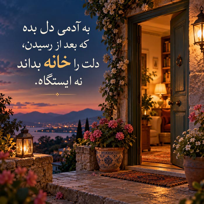 آدمهایی که دیر میرسند اما درست میمانند؛ ۸۶ جمله درباره حضور ارزشمند در زندگی 7 آدمهایی که دیر میرسند اما درست میمانند؛ ۸۶ جمله درباره حضور ارزشمند در زندگی