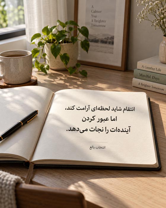متن درباره انتقام نگرفتن؛ ۱۲۰ جمله برای وقتی ترجیح میدهی فقط عبور کنی 8 جملات فلسفی درباره انتقام بخشش و عبور کردن