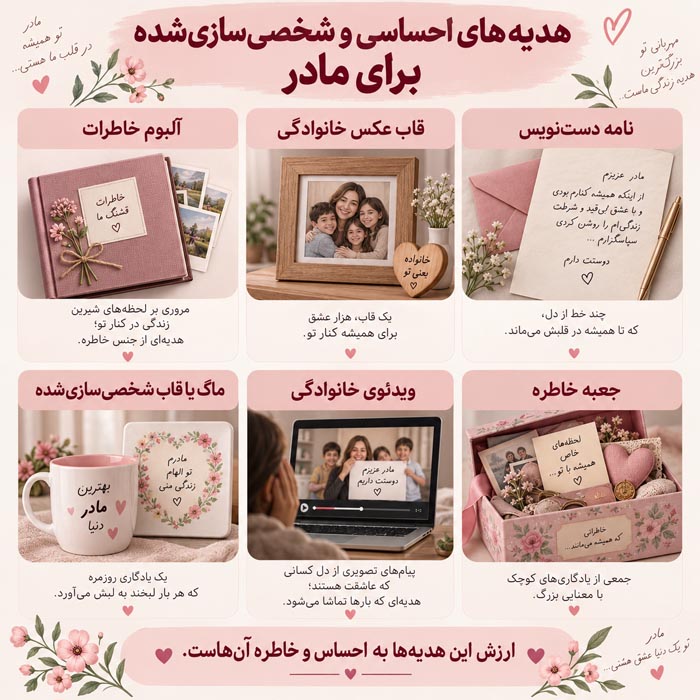 بهترین هدیه تولد برای مادر؛ راهنمای کامل انتخاب کادوی خاص، کاربردی و ماندگار 7 گل و گیاه به عنوان هدیه تولد مادر