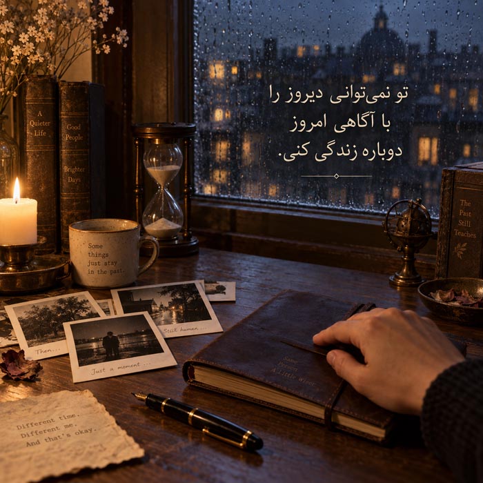 جملات درباره بخشیدن خود بابت تصمیم های گذشته