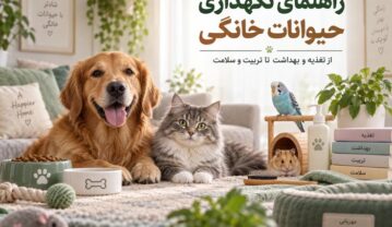 راهنمای کامل نگهداری حیوانات خانگی در خانه؛ از تغذیه و بهداشت تا تربیت و سلامت نگهداری حیوانات خانگی در خانه