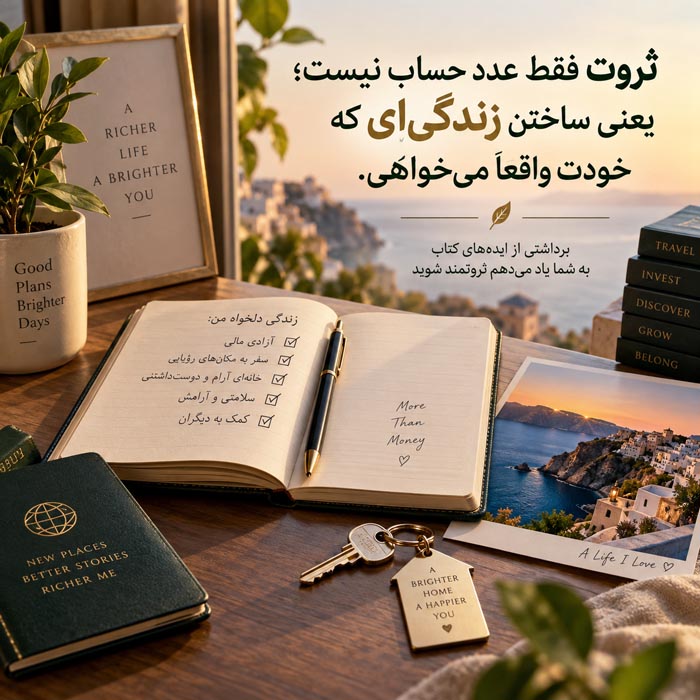 معرفی و خلاصه کتاب «به شما یاد میدهم ثروتمند شوید»؛ برنامه ۶ هفتهای رامیت ستی + جملات برگزیده 5 تصویر مرتبط با برنامه خرج کردن آگاهانه و بودجهبندی شخصی