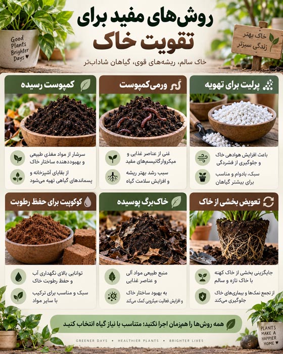 روش های مفید تقویت خاک 