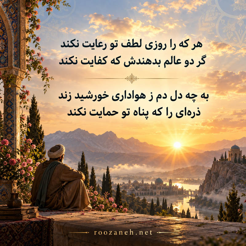 اشعار مجذوب تبریزی / گزیده غزلیات عاشقانه و عارفانه شاعر سده یازدهم 4 رباعیات