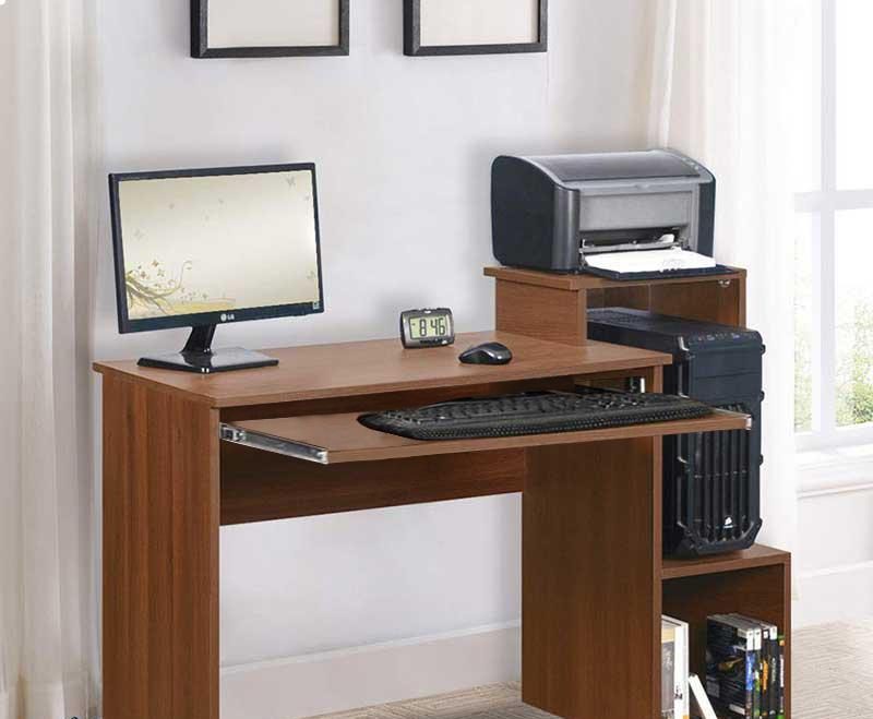 میز گیمینگ با مدیریت کابل و تجهیزات جانبی