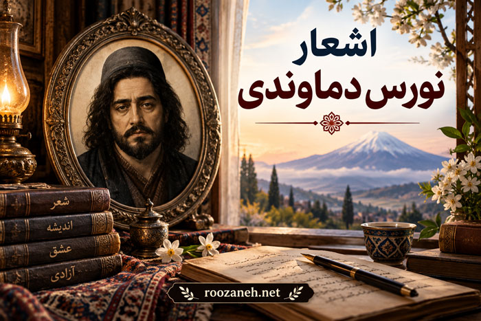 اشعار نورس دماوندی / مجموعه کامل از غزلیات، رباعیات، مثنوی و ... 1 اشعار نورس دماوندی / مجموعه کامل از غزلیات، رباعیات، مثنوی و ...