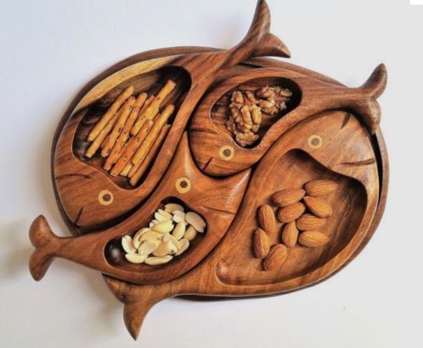اردوخوری ساخته شده از چوب طبیعی