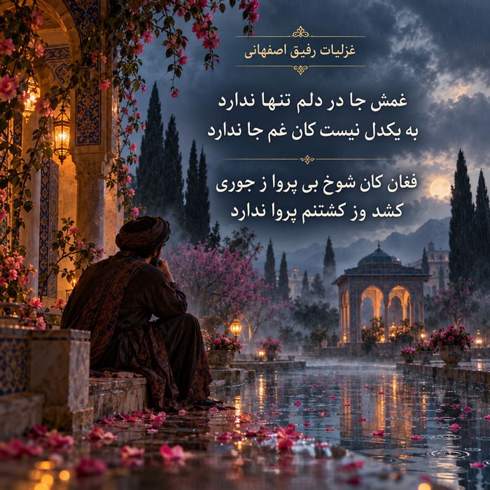 غزل‌های زیبای رفیق اصفهانی
