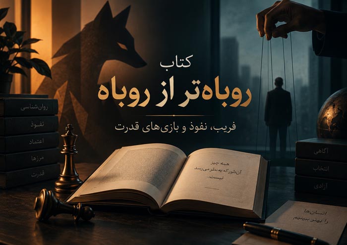 کتاب روباهتر از روباه؛ معرفی، خلاصه، نقد و ۸۰ جمله ماندگار 1 کتاب روباه تر از روباه