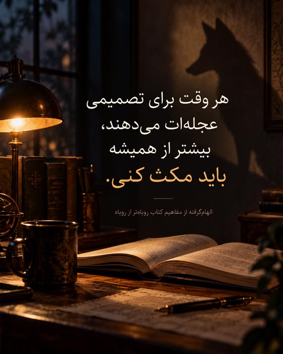 کتاب روباهتر از روباه؛ معرفی، خلاصه، نقد و ۸۰ جمله ماندگار 2 Roobah 2