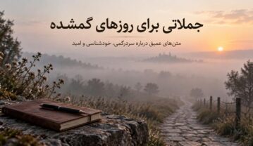 جملات عمیق برای روزهای سردرگمی | پیدا کردن دوباره خودمان