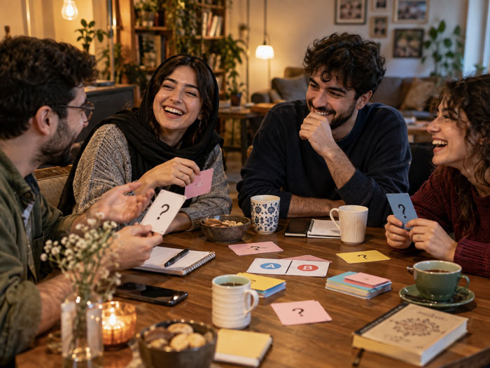 ۳۰۰ سوال کدوم رو ترجیح میدی؟ چالشی، خنده‌دار، سخت و عاشقانه