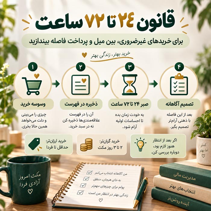 چگونه جلوی ولخرجی را بگیریم؟ ۲۵ راهکار عملی برای کنترل هزینهها و ترک خریدهای هیجانی 3 چگونه جلوی ولخرجی را بگیریم؟ ۲۵ راهکار عملی برای کنترل هزینهها و ترک خریدهای هیجانی
