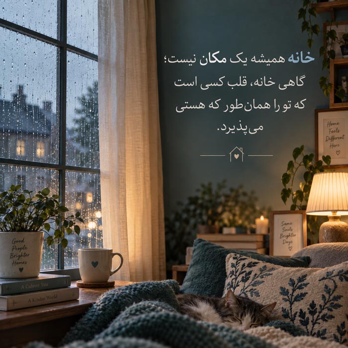 متن درباره آدم امن زندگی؛ جملات زیبا برای کسی که کنارش خودت هستی 9 adame amn 9