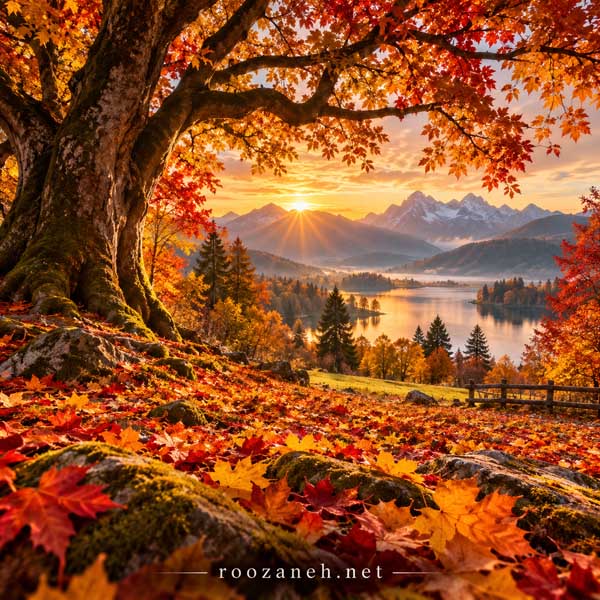 زیباترین عکس پاییزی دنیا
