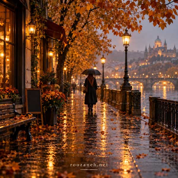 زیباترین عکس پاییزی دنیا
