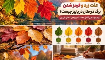 علت زرد و قرمز شدن برگ درختان در پاییز چیست؟ توضیح علمی کامل + ۸ انشا درباره برگهای پاییزی علت زرد و قرمز شدن برگ درختان در پاییز چیست؟ توضیح علمی کامل + ۸ انشا درباره برگهای پاییزی