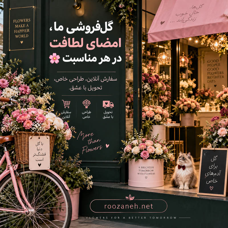 بیو کوتاه برای پیج گل