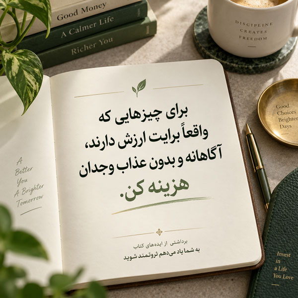 معرفی و خلاصه کتاب «به شما یاد میدهم ثروتمند شوید»؛ برنامه ۶ هفتهای رامیت ستی + جملات برگزیده 7 تصویر مرتبط با نکات و جملات برگزیده کتاب رامیت ستی