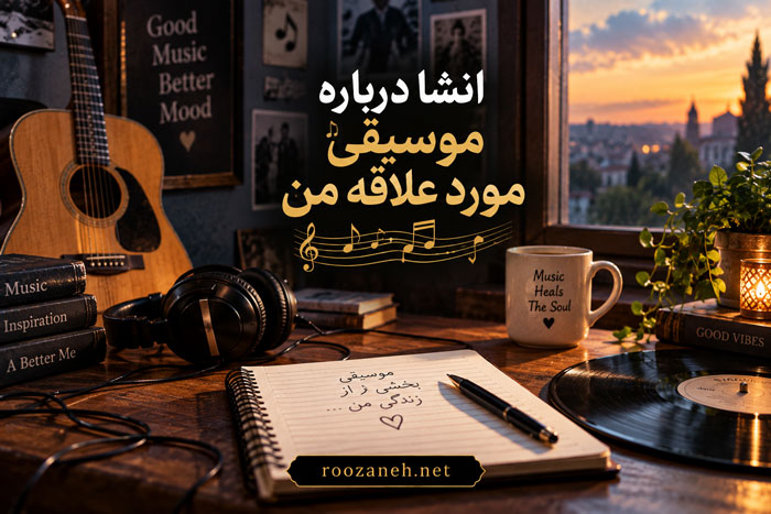 انشا درباره موسیقی مورد علاقه من | مجموعه جدید، اختصاصی و متنوع برای دانشآموزان 1 انشا درباره موسیقی مورد علاقه من | مجموعه جدید، اختصاصی و متنوع برای دانشآموزان