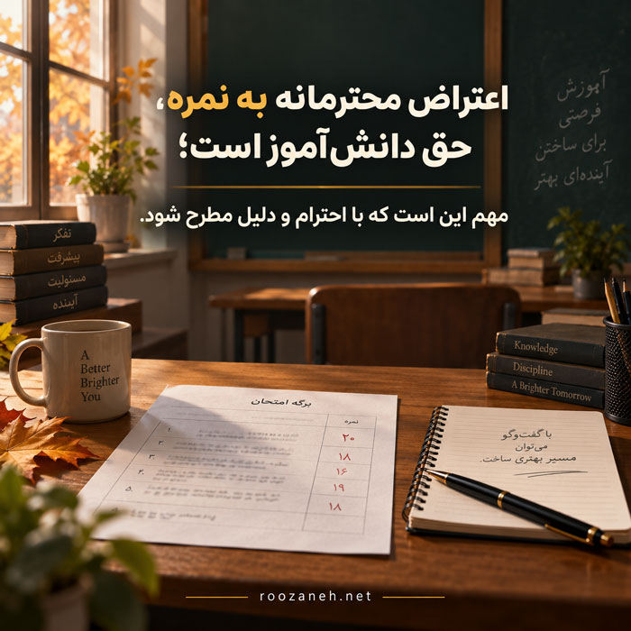 متن محترمانه اعتراض به نمره | نمونه نامه و جملات مؤدبانه برای اعتراض به نمره 4 پیام به استاد برای اعتراض به نمره