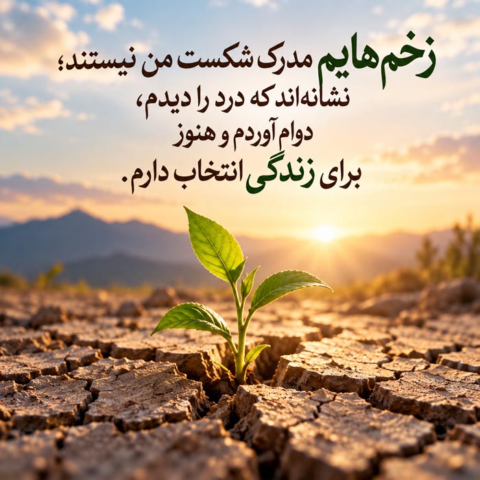 جمله انگیزشی خطاب به خود در روزهای خستگی