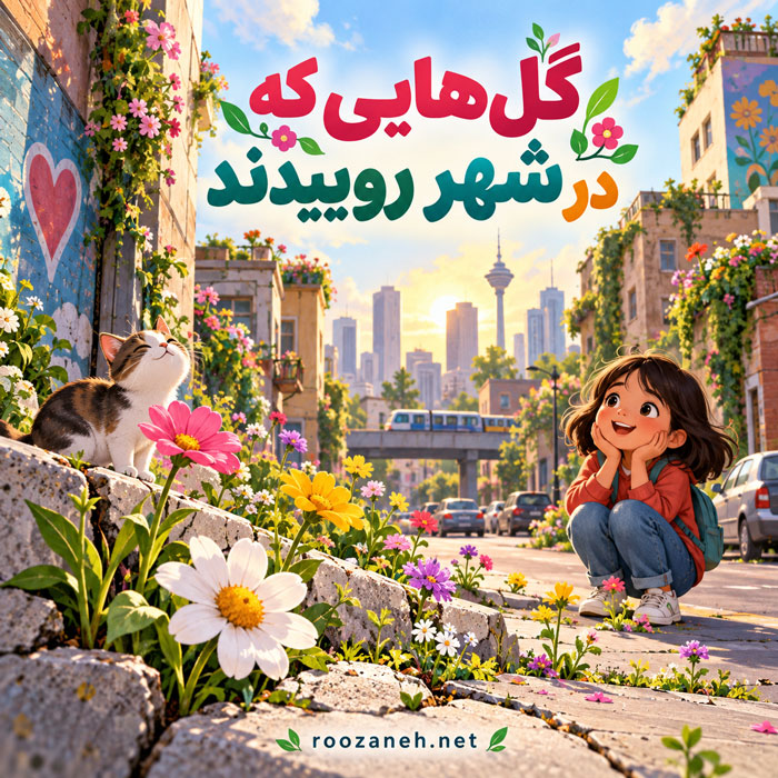 گل‌هایی که در شهر روییدند